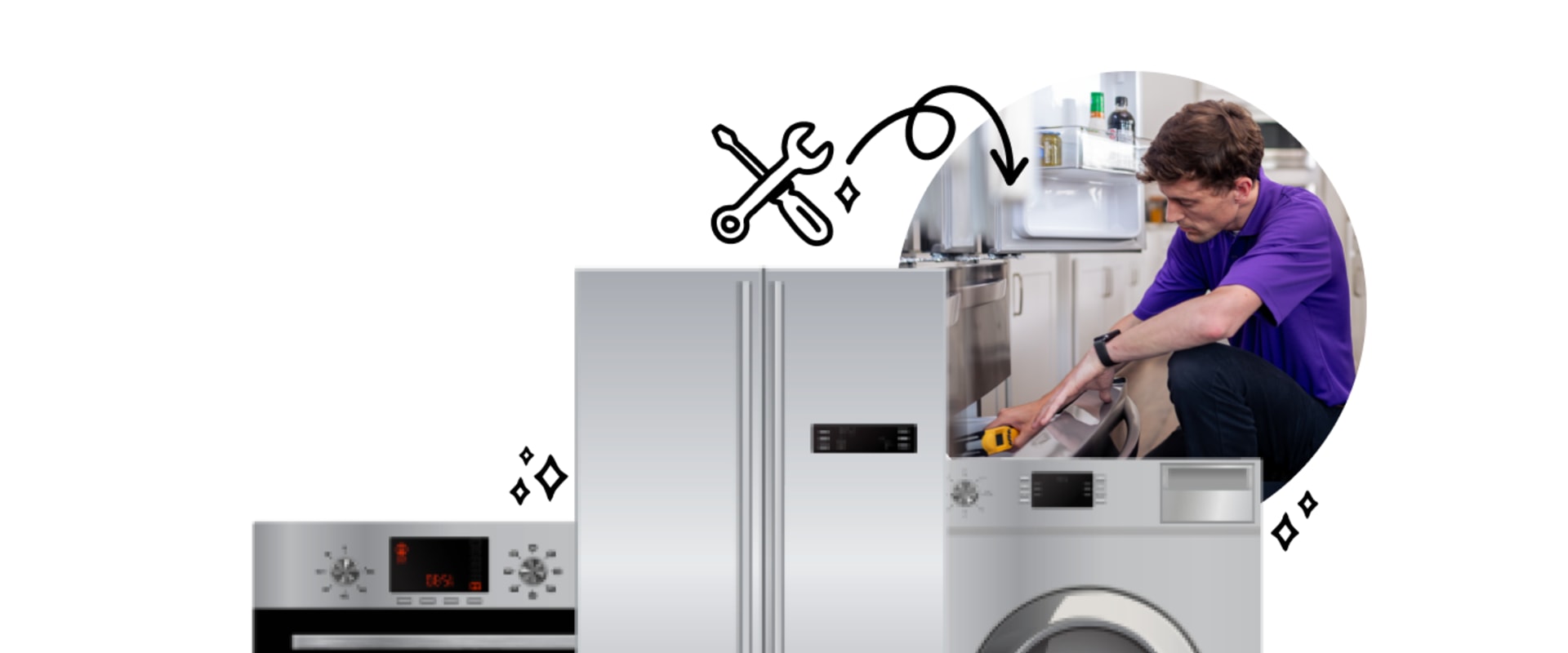 What type of warranty do most appliance repair companies offer?